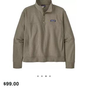 Light green Patagonia sweatshirt size xs. Worn once. Like new condition.